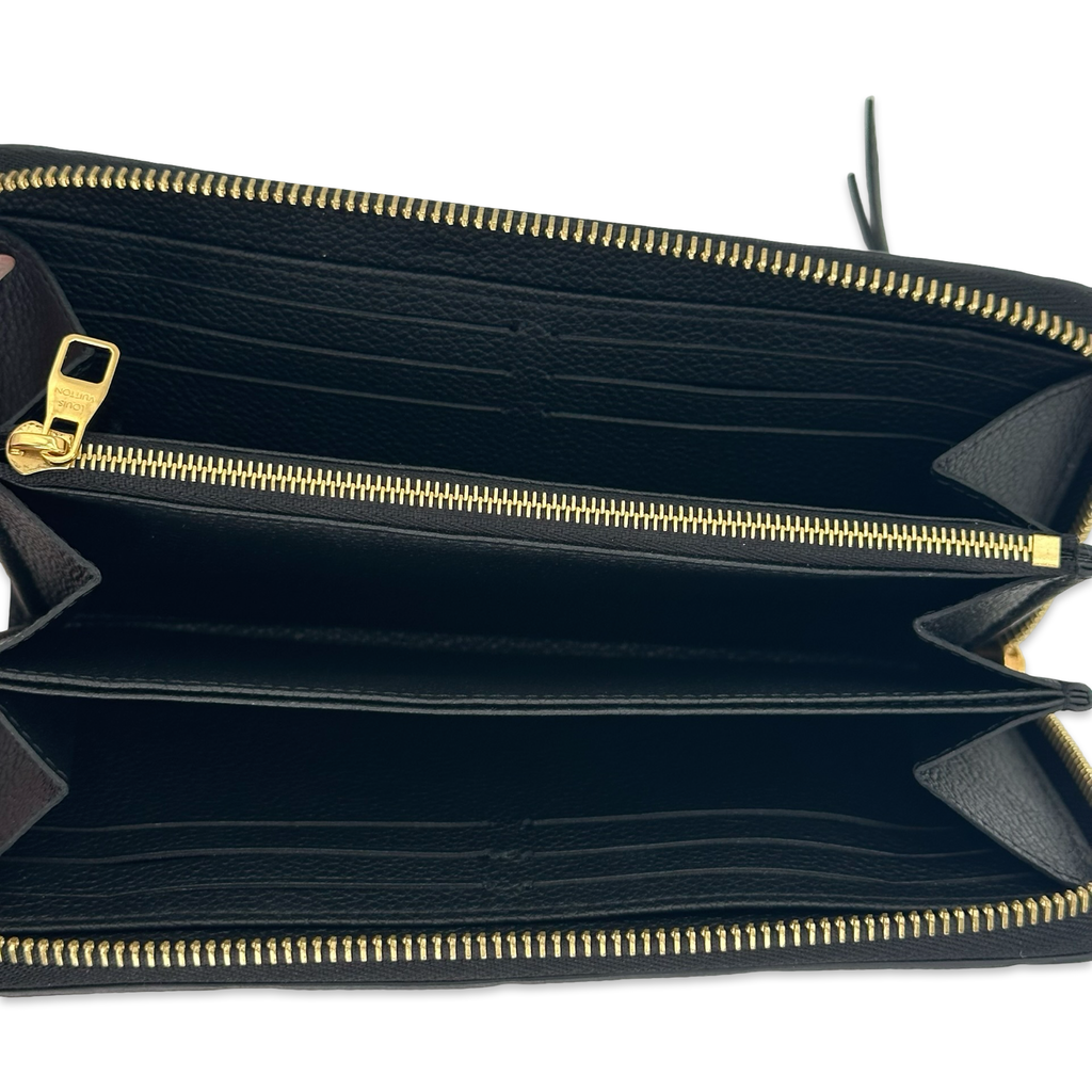 Louis Vuitton Monogram Empreinte Zippy Wallet