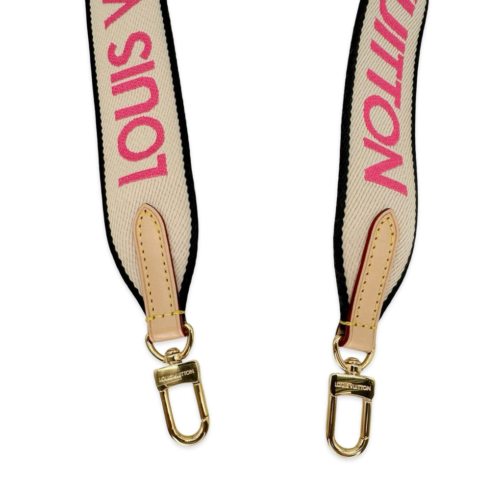 Louis Vuitton Canvas Jacquard Adjustable Bandouliere Strap