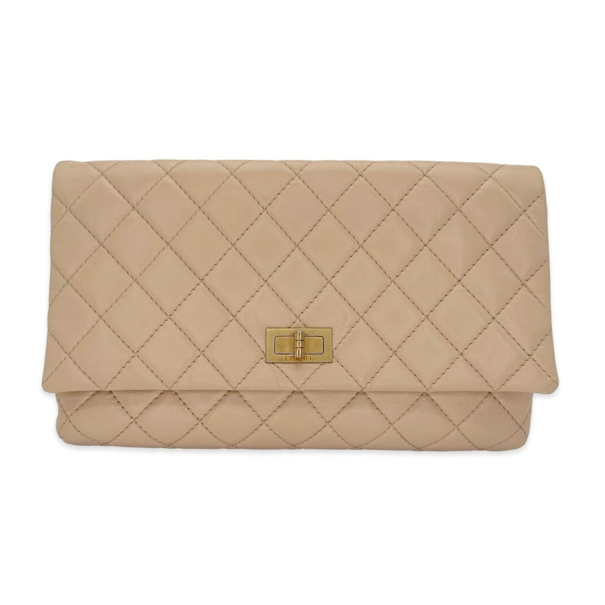 Chanel Quilted Lambskin Reissue Clutch