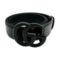 Gucci Calfskin GG Marmont Monochrome Belt