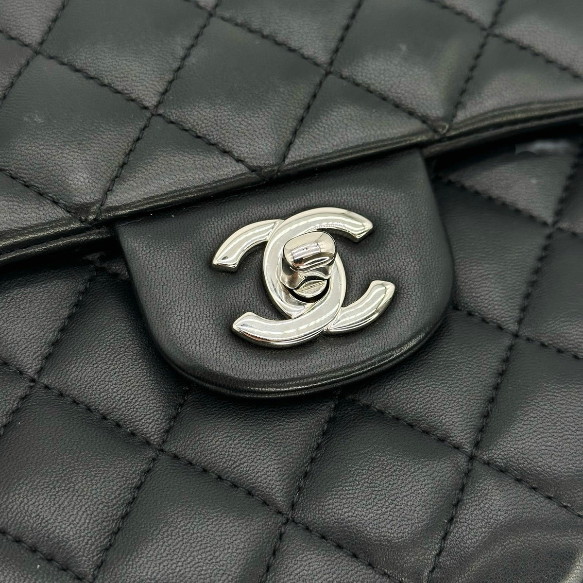 Chanel Quilted Lambskin Classic Flap Clutch