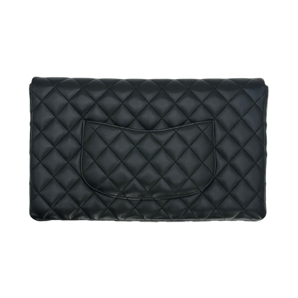 Chanel Quilted Lambskin Classic Flap Clutch
