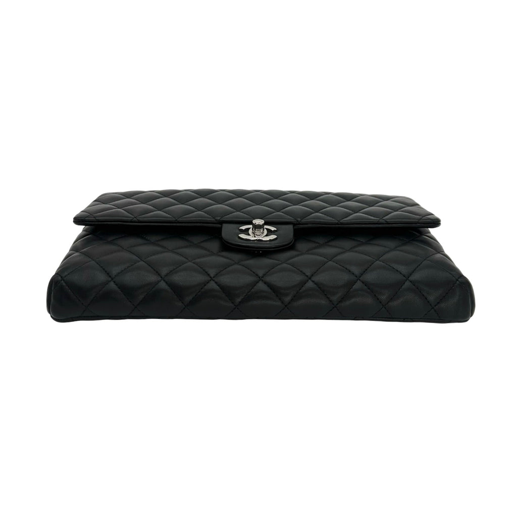 Chanel Quilted Lambskin Classic Flap Clutch