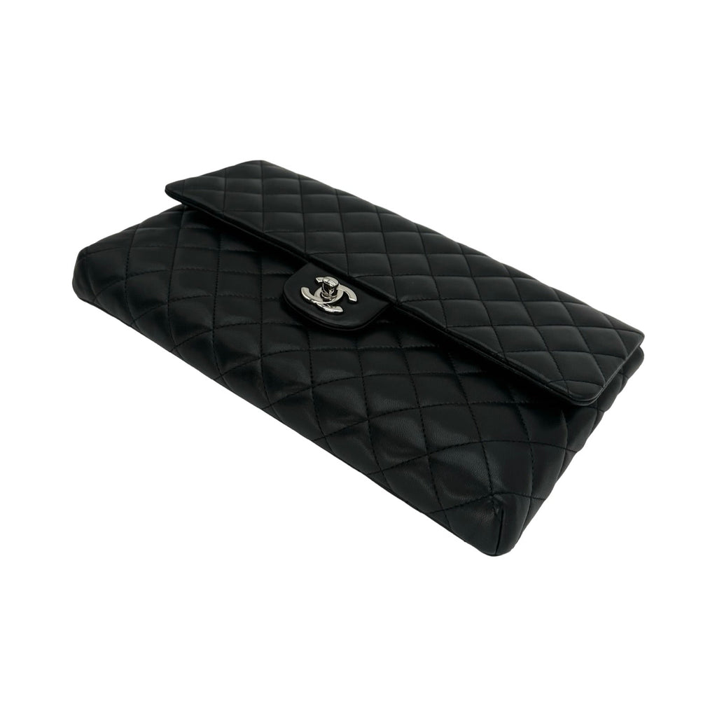 Chanel Quilted Lambskin Classic Flap Clutch
