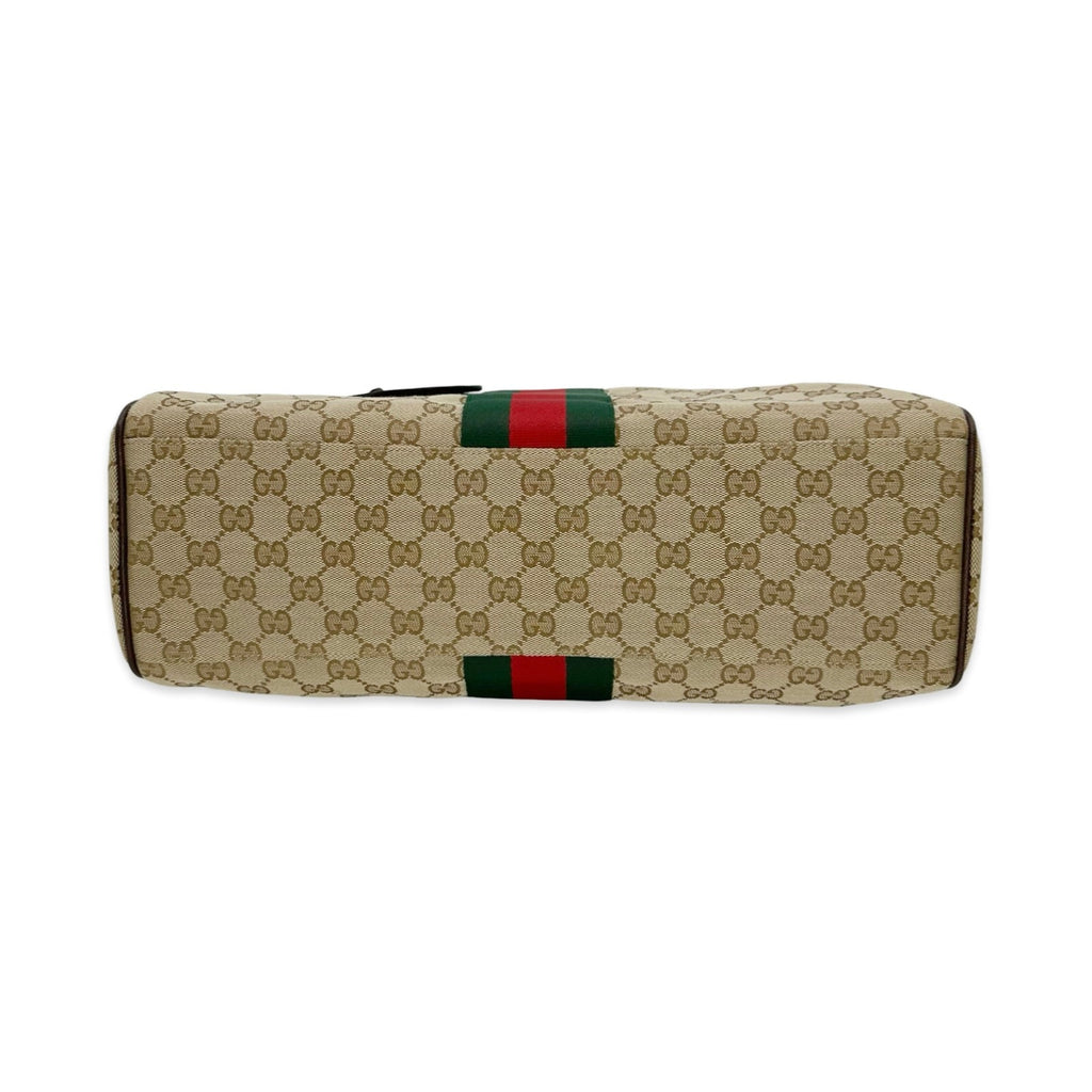 Gucci GG Canvas Horsebit Large Borsetto Boston