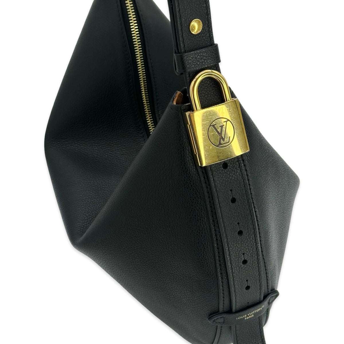 Louis Vuitton Grained Calfskin Low Key Cookie MM