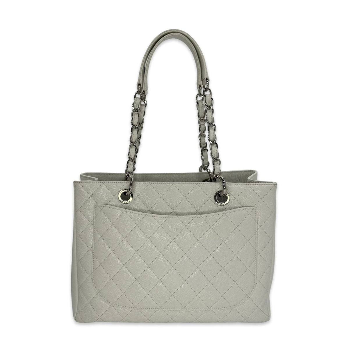 Chanel Quilted Caviar Grand Shopping Tote